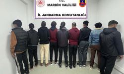 Göçmen operasyonunda 9 göçmen yakalandı