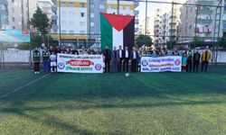 Diyarbakır'da "Gazze Kardeşlik Futbol Turnuvası" başladı