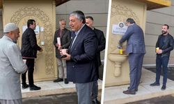 Diyarbakır Bismil Devlet Hastanesi’ne ikram çeşmesi kuruldu