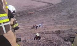 Diyarbakır’da takla atan araçta sürücü yaralandı
