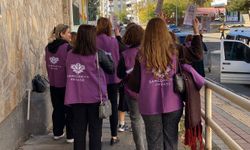 Diyarbakır’da kadına şiddete karşı sessiz kalmama çağrısı