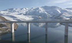 Kar yağışı manzarayı değiştirdi