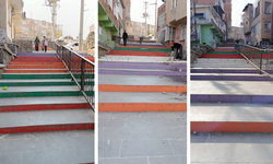 Diyarbakır’ın en uzun merdiveni!