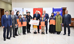 Diyarbakır’da Gazze için toplanan 24 milyon TL AFAD’a teslim edildi