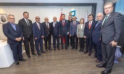 Türkiye Gazeteciler Konfederasyonu’ndan BİK Genel Müdürü Abdülkadir Çay'a ziyaret