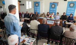 Diyarbakır Eşbaşkanı Bucak, muhtarlarla buluştu