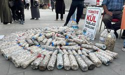 2 ayda 100 bin sigara izmariti topladılar