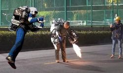 Bu sırt çantası uçuruyor; Saatte 100 km hız yapıyor