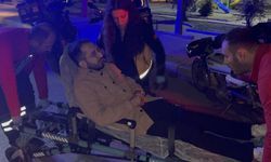 Parkta tanımadığı şahıs tarafından bıçaklandı