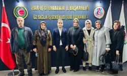 Diyarbakır’da kadın çalışanlardan Aküzüm’e ziyaret