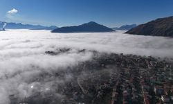 Adana’da sis kartpostallık görüntüler oluşturdu