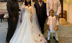 Afrikalı gelin Türk gelenekleriyle evlendi
