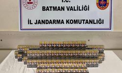 Batman’da binlerce paket kaçak sigara ele geçirildi