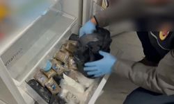 Buzdolabından uyuşturucu, gardıroptan silah çıktı