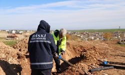 DİSKİ 3 bin metrelik hatla Kaya Mahallesi’ni rahatlattı