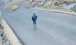 Diyarbakır’da taksiler çarpıştı: Kaza anı kamerada