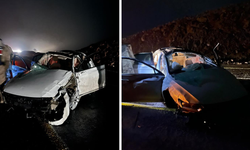 Diyarbakır’da otomobil takla: 1 ölü, 1 yaralı