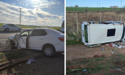 Diyarbakır'da otomobil ile minibüs çarpıştı: Çok sayıda yaralı