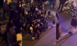 Diyarbakır’da motosiklet devrildi, sürücünün çığlıkları yürek dağladı