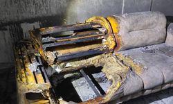 Yangını mahalleli söndürdü