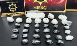 Midede uyuşturucu sevkiyatı