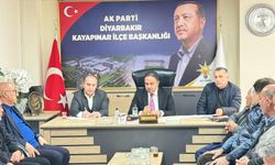 AK Parti Diyarbakır Kayapınar’da seçim var gibi sahada