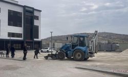 Diyarbakır Çermik Devlet Hastanesi otoparkı genişletiliyor