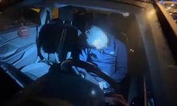 Direksiyon başında sızarak kaza yaptı 3 saatte uyandırıldı