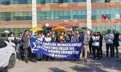 Diyarbakır’da sağlık emekçilerinden Bakanlığa tepki
