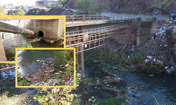 Diyarbakır Çermik’te Sinek Çayı bakımsızlığa terk edildi