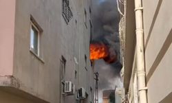 Feci yangında ev kullanılamaz hale geldi