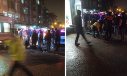 Diyarbakır’da bozuk yol kazaya neden oldu: Motosikletli kurye yaralandı