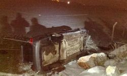 Diyarbakır’da otomobil takla attı: Yaralılar var