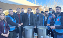 TÜGVA’dan Gazi Yaşargil Hastanesi’nde çorba ikramı