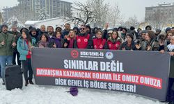 Diyarbakır’da Rojava’ya yönelik saldırılara DİSK Genel-İş’ten tepki