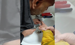 Diyarbakır’da korku dolu anlar: Çocuğun parmağı metal paraya sıkıştı