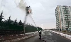 Diyarbakır’da trafo yangını: İtfaiye son anda müdahale etti