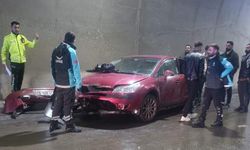 Tünelde zincirleme kaza: 1 ölü, 8 yaralı