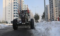 Diyarbakır’da karla mücadele aralıksız sürüyor
