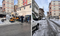 Kar ve soğuk Diyarbakır Kulp’ta pazarı durdurdu