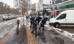 Diyarbakır beyaza büründü, belediyeler sahaya indi