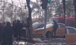 Diyarbakır’da zincirleme kaza! 3 taksi birbirine girdi