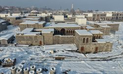 Diyarbakır’da UNESCO mirası kar altında!