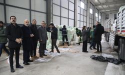 Diyarbakır’dan Kobanê’ye 25 TIR’lık insani yardım konvoyu yola çıktı