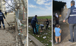 Diyarbakır’da mahalle ruhu canlandı: Afet Evler’de toplu temizlik
