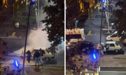 Diyarbakır’da feci kaza ucuz atlatıldı! Araç alevlere teslim oldu