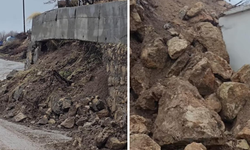 Diyarbakır’da yağmur taziye evini vurdu: İstinat duvarı çöktü