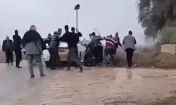 Kazmalı kürekli arazi kavgası: 7 yaralı