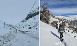 Kar, tipi ve fırtına… Diyarbakır’da 300 elektrik direği yenilendi