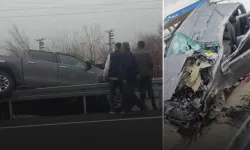 Diyarbakır’da kontrolden çıkan kamyonet faciaya yol açtı: 1’i ağır 2 yaralı